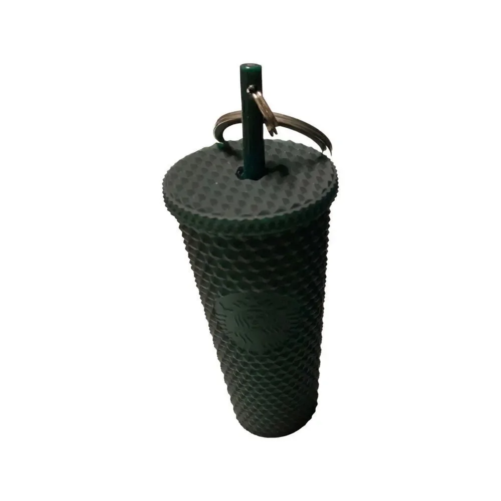 Starbucks Limited Edition Studded Grommet Cold Cup Key Chain Ornament